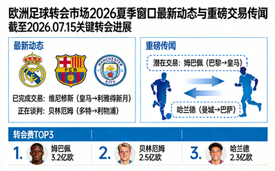 欧洲足球转会市场2026夏季窗口最新动态与重磅交易传闻图片